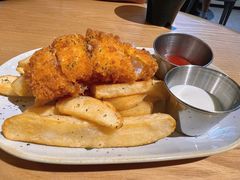 英式炸鱼配宽薯-HELLO 27 意面·沙拉·帕尼尼