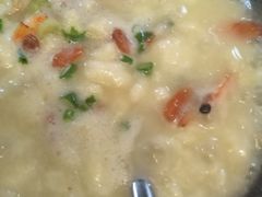 鲜虾疙瘩汤-蓝珊甄选海鲜自助·火锅大排档(近阿那亚店)