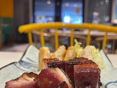 叉烧拼墨鱼饼-粤小馆(天安云谷店)