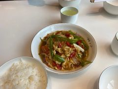 火腿炒农家豆腐皮-辣公子·千岛湖私房菜(滨江店)