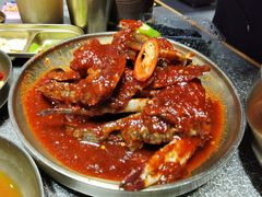 -草家酱蟹炭火烤肉店(珲春南路一店)