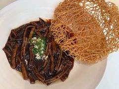 响油鳝丝配上海两面黄-海味观(老西门店)