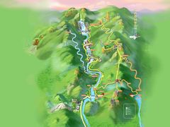 导游图-龙湾潭国家森林公园