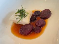 蒸法国银鳕鱼配紫薯-Jean Georges