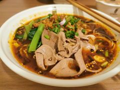 猪肝杂酱双拼面-老家猪肝面(石油路店)
