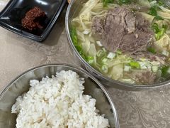 -吉林延边牛肉汤饭，大冷面