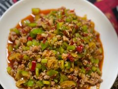 三椒肉末-弘烨 贵州酸汤 鱼火锅(东财店)