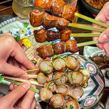 一口爆浆‼️成都这家鸡腿提灯🍗超好吃😋