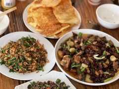 炒牛肉-阿葉农家饭店