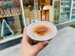 芋泥焦糖烤布蕾-九秋茶铺(三里屯店)
