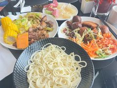 -唐拉雅秀酒店-西锦汇空中BBQ·思创餐厅