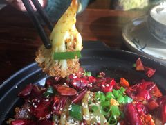 干锅散菜花-不相离盐帮菜(郎园店)