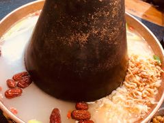 铜火锅-小窝头炭火铜锅