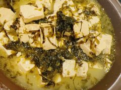 宁波雪菜炖老豆腐-西湖春天•老字号杭州菜(百汇店)