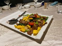 香芒爆牛肉-富黎华海鲜大酒楼(正大广场店)