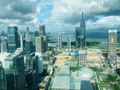 -深圳中洲万豪酒店·大堂酒廊·高空海景