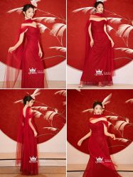 点击看大图 -艾拉·女王婚纱礼服馆
