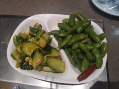 蒜泥黄瓜-大漠狼来了碳烤羊腿(上海直营总店)