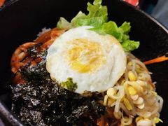 鱿鱼五花肉拌饭-米屋石锅拌饭(师大店)