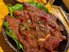 秘制香辣牛肉-胖记烤肉(江汉路店)