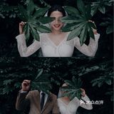 ♛{日系电影感}🌿又甜又高级，小众婚纱照
