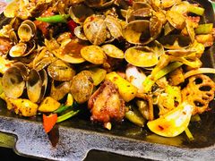 干锅花甲翅中-椒行天下·干锅·牛蛙(万宝店)