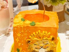 -芒果与甜纯动物奶油蛋糕&甜品台定制