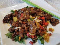 生炒手切鲜牛肉-马凯餐厅(地安门店)