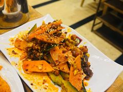 拌花菜-喇喇排骨火锅·传统韩式脊骨汤(望京西园总店)