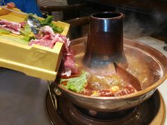 老爆三鸳鸯锅底-京门老爆三·铜锅涮肉 爆肚(望京店)