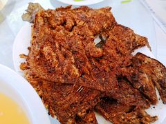 烤虹鳟鱼-何适山庄 ·可团建(水长城P2停车场店)