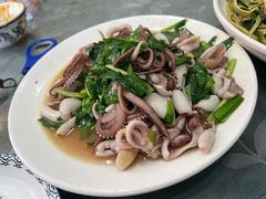 梧桐花炒韭菜-新乡饭店