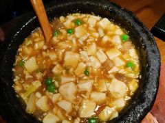 石锅鸡汤豆腐-绿茶餐厅(光谷世界城步行街店)