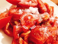 糖拌西红柿-老三烧烤(二环西路店)