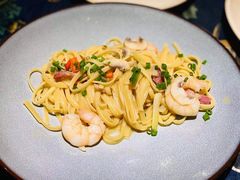 意大利扁面和海鲜配海鲜汁-第101座花园餐厅(湖滨88店)