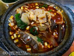 砂锅毛血旺-王明古法砂锅居(开化寺店)