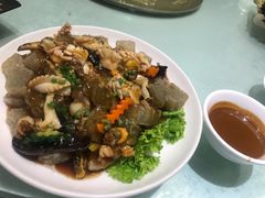 三鲜焖子-老虎滩船说·海胆水饺·大连海鲜(老虎滩店)