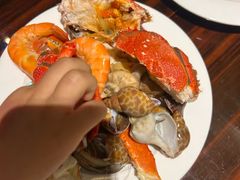 -广州万富希尔顿酒店-感趣自助餐厅·生蚝海鲜刺身