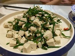 沙葱拌豆腐-宁夏国强手抓羊肉·清真菜(未央路凤三店)