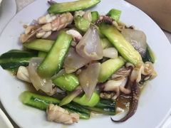 丝瓜炒鲜鱿-醉贤居