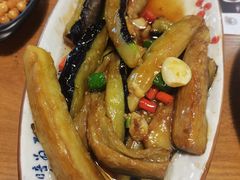 茄子豇豆-大融厨·鸡毛店·川菜(果壳里东安湖店)