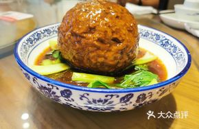 Family-style Lion's Head Meatballs