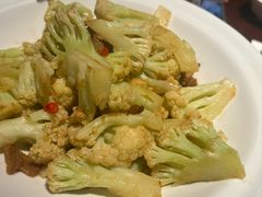 干锅有机花菜-千百味红餐厅·江西菜(绿地双子塔店)