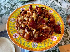 桃仁剔炒鸡-那家小馆•北京菜•烤鸭(香山店)