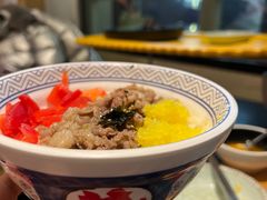 辣白菜五花肉拌饭-犟牛家·榴莲烤肉(五棵松店)