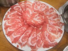 手切鲜羊肉-乐宴·老北京铜火锅(桂庙店)