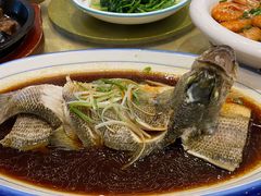 豉油王蒸白鱼-锡和无锡菜(景丽苑店)