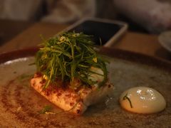 烤海鲈鱼配百里香奶油-BOR Eatery(安福路店)