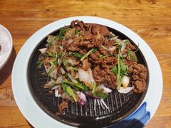 老北京炙子烤羊肉-壹零捌道·北京烤鸭(车公庄店)