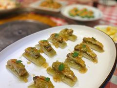 鱼香黄金柚皮-龙桥私厨·姜花菊花过桥鱼·顺德菜(容桂店)